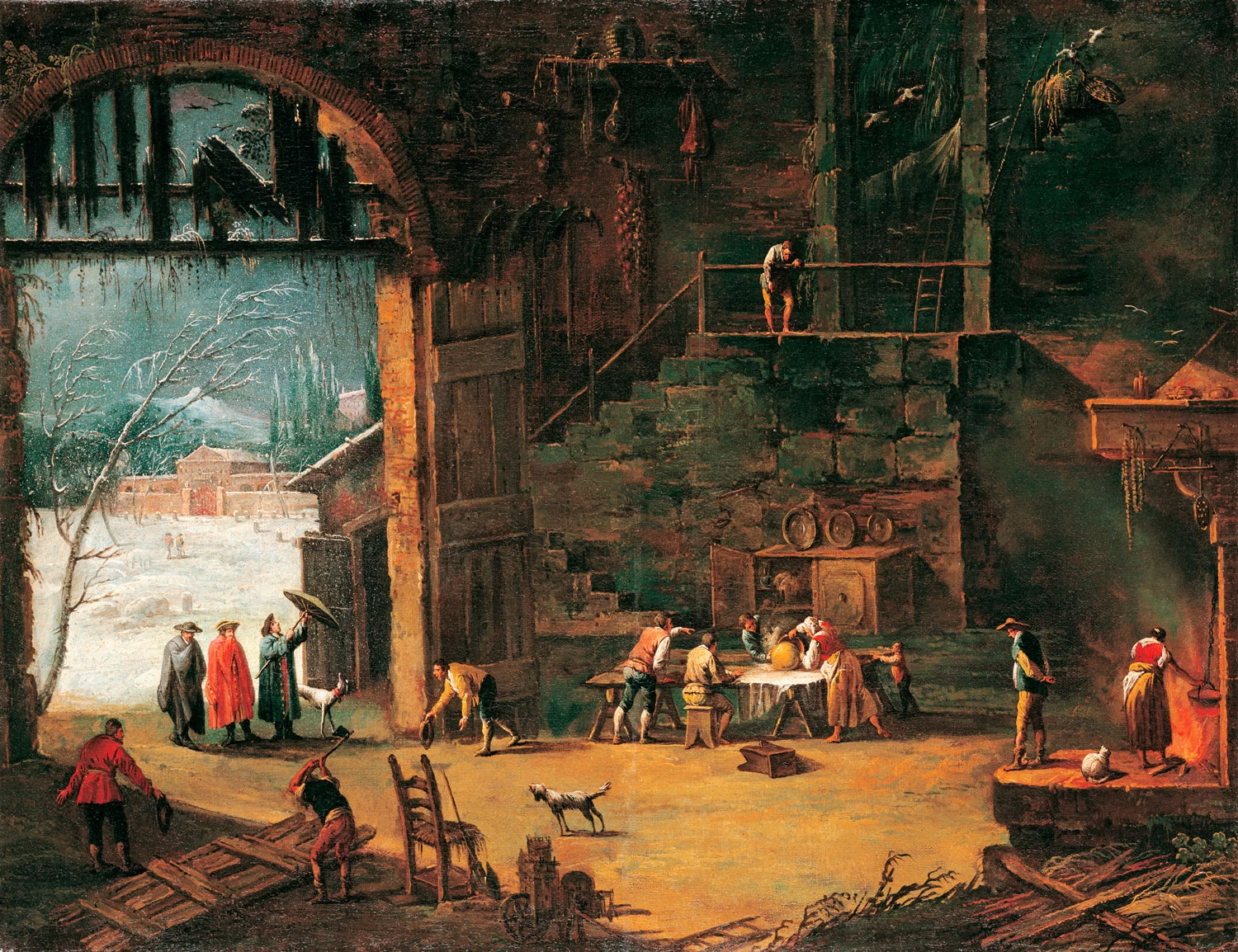 Le stagioni - L'inverno, Museo Civico degli Eremitani, Padova